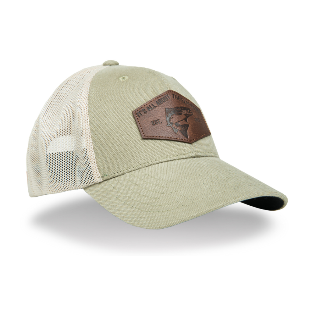 The Experience Trucker Cap - Khaki/Ivory