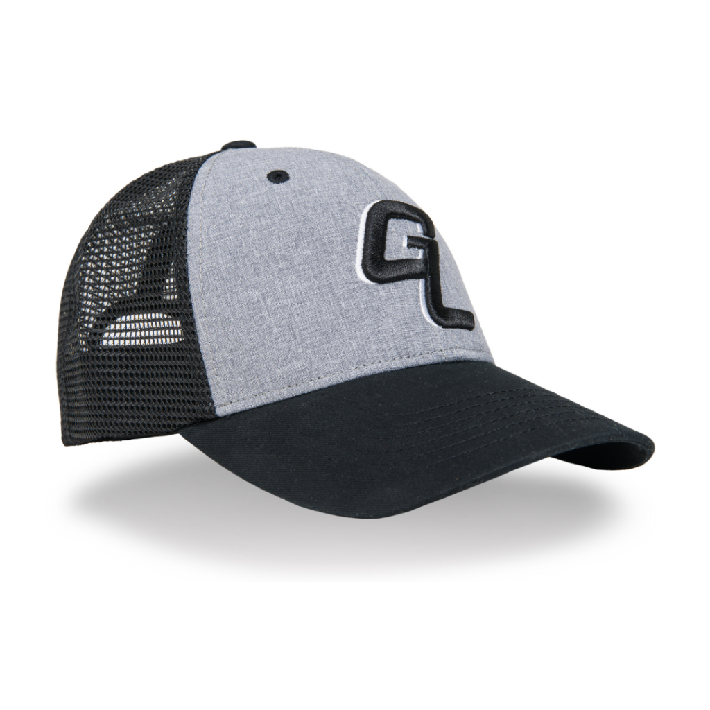 The GL Logo Cap - Heather Grey/Black